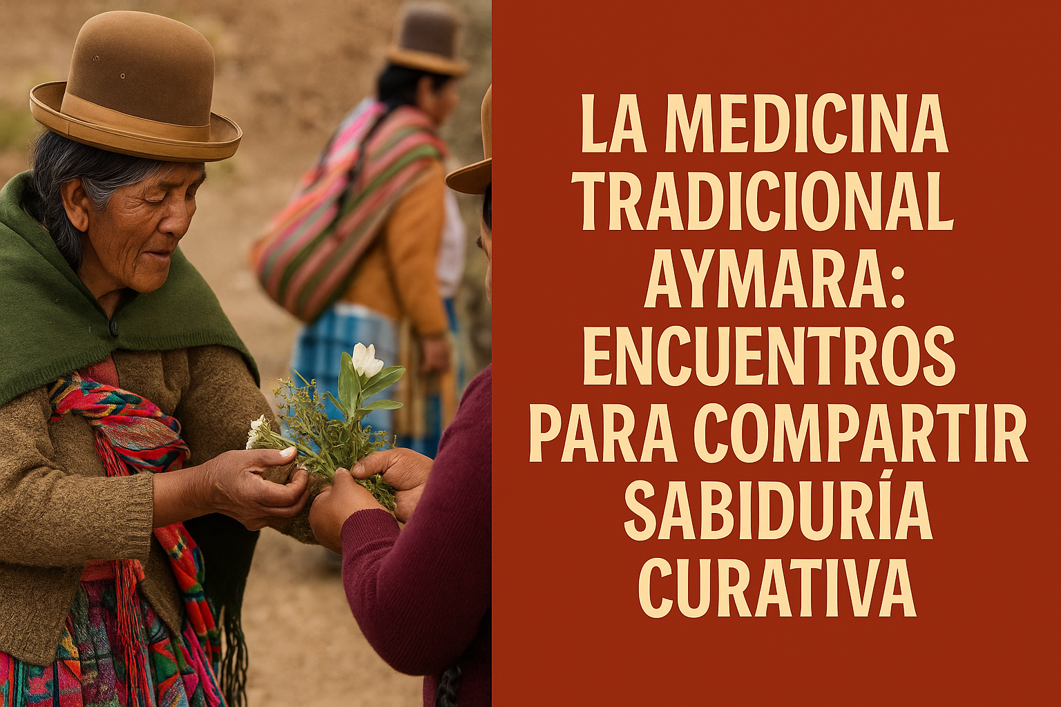 La medicina tradicional aymara: Encuentros para compartir sabiduría curativa MEDICINA TRADICIONAL AYMARA - QHANANCHAWI